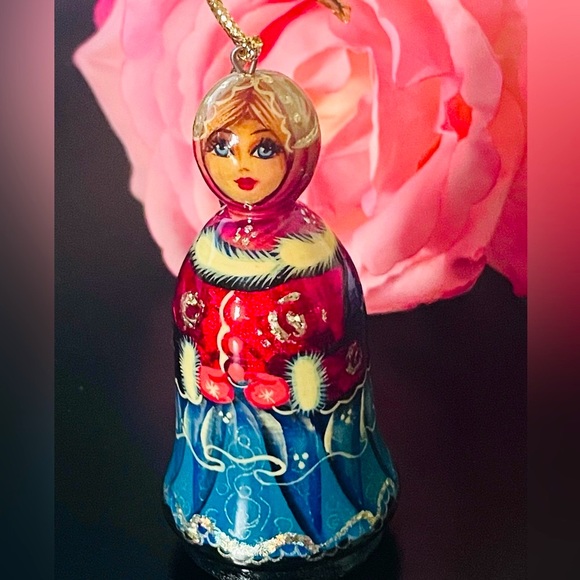 🎄Russian Hand Painted Christmas Ornament - Picture 2 of 11